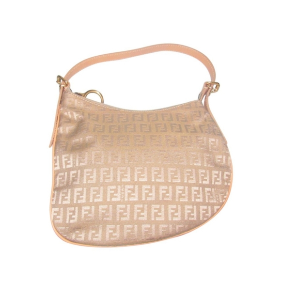 SOLD ❄️ Fendi Vintage Zucchino Oyster Bag - Picture 6 of 12